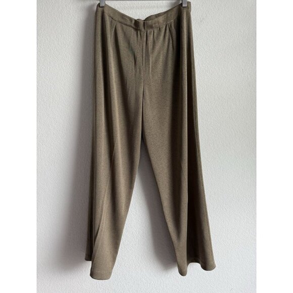 Ming Wang 2pc Cami Pant Set Women’s Large Light‎ Brown Acrylic Stretchy Comfort - Picture 8 of 14